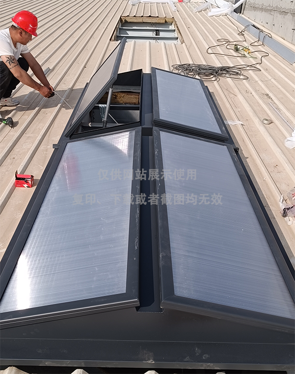 兰州王老吉生产车间渭滨排烟天窗