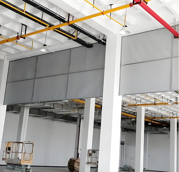 防火布渭滨挡烟垂壁