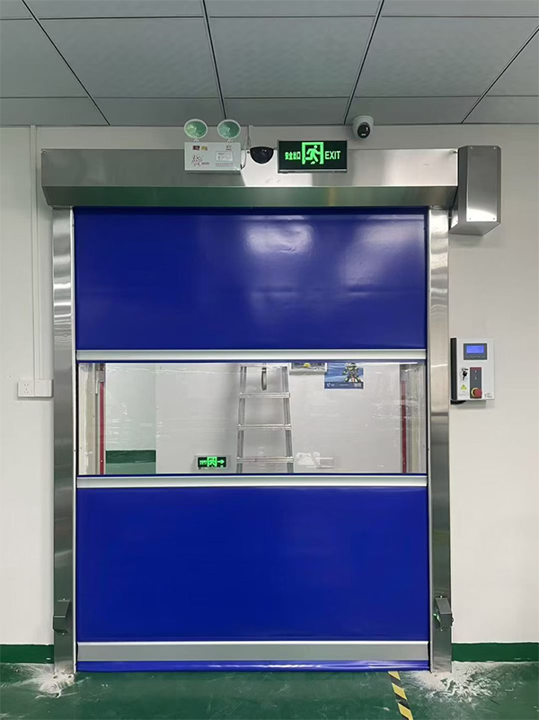 渭滨快速渭滨卷帘门在冷链物流仓储区的应用实践